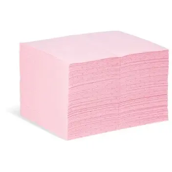 K 9211.0100 TAPETE ABSORBENTE USO PESADO PARA MATERIALES HAZ MAT 41 X 51 cm BOLSA C/100 PZAS. MARCA: KARAL